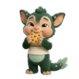 Roztočko — maskot roztocme.to je koláčik
