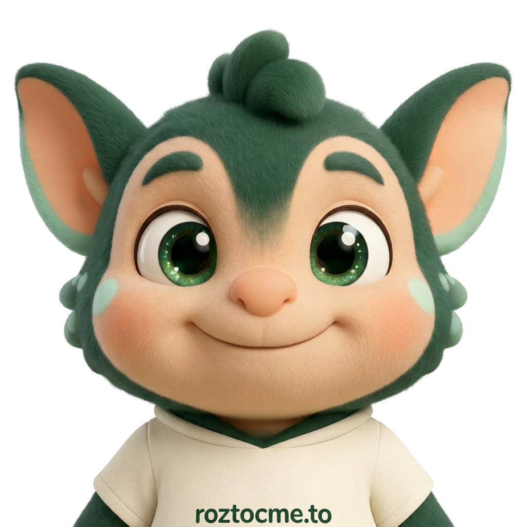 Roztočko — priateľský portrét maskota roztocme.to